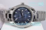 Copy Omega Seamaster Aqua Terra 150 Blue Dial Silver Bezel Watch